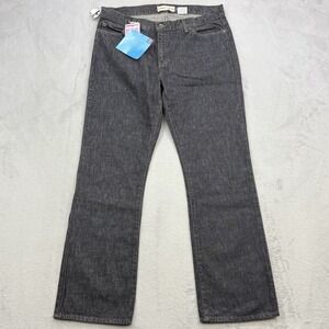 Gap Jeans Womens 14 34x30 Black Ankle Modern Bootcut Slim Fit NEW NWT Deadstock